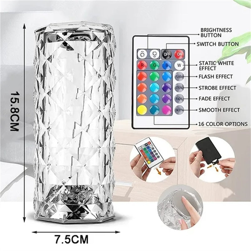 LED Crystal Lamp